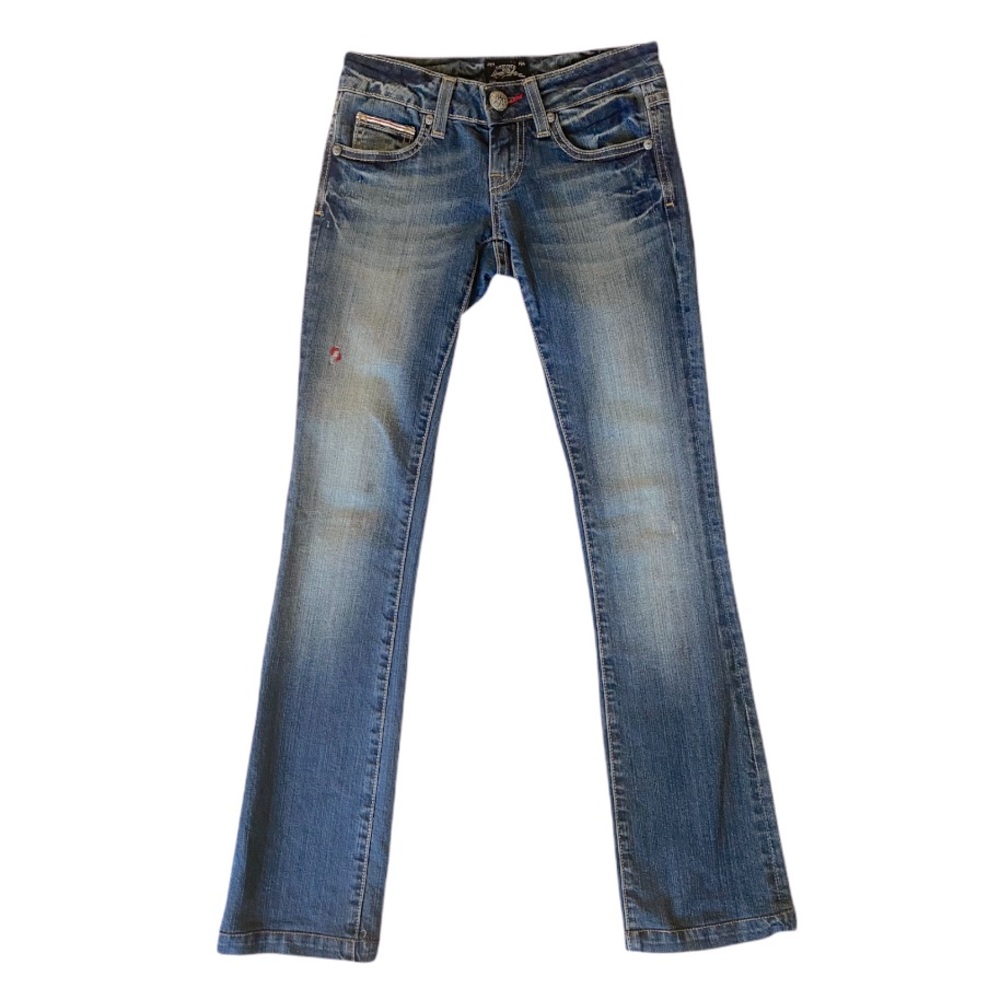Vintage ReRock BootCut Jeans Size 24 Dark Wash